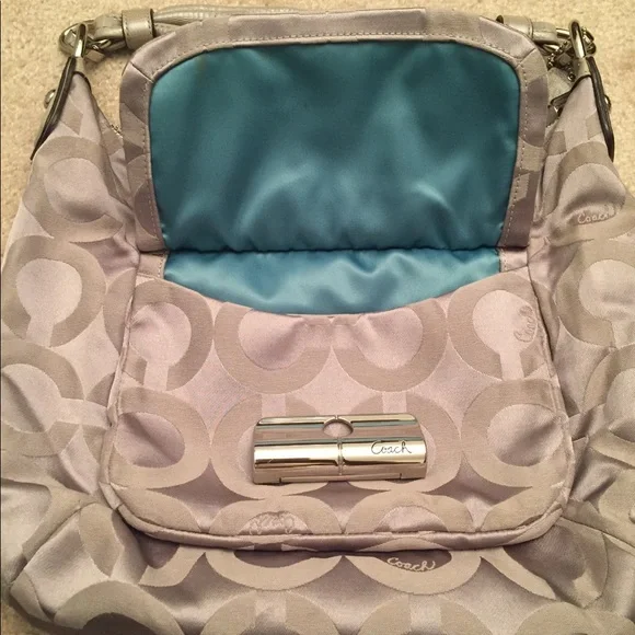 Coach Kristin Op Art Sateen Hobo (H1182-16784) - Picture 4 of 13